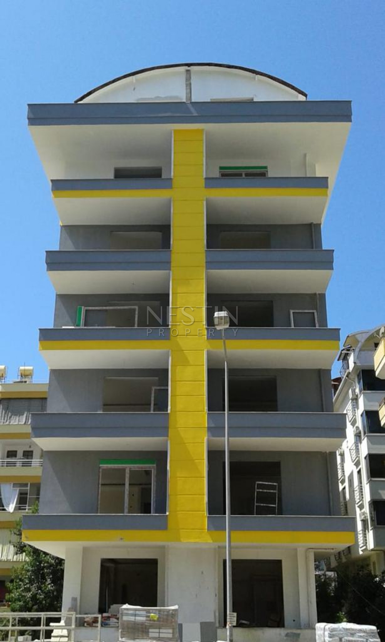 Квартиры в новом жилом комплексе на стадии завершения строительства в районе Махмутлар фото 8