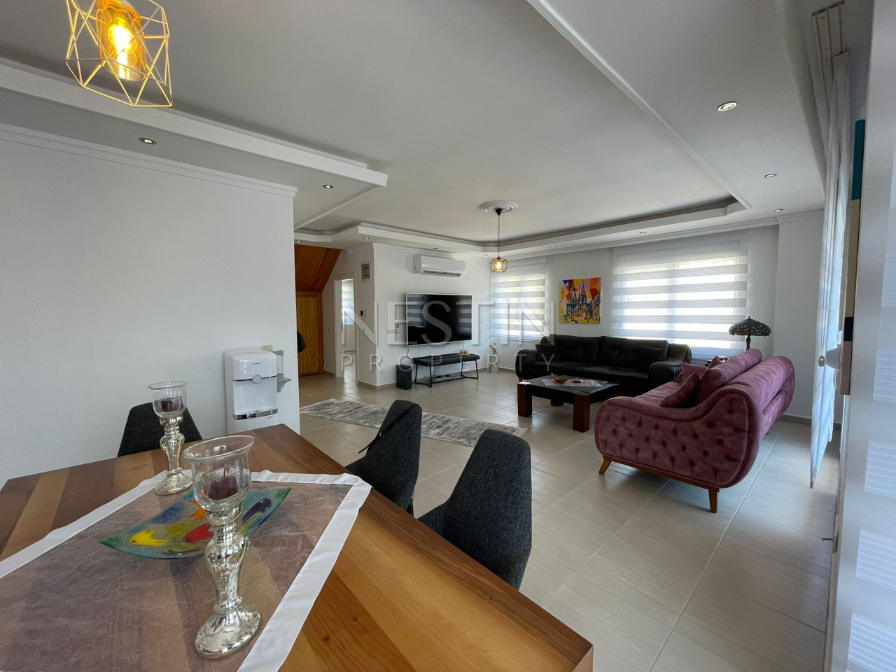 Просторный пентхаус 3+1 в районе Кестель в 400 м от Средиземного моря фото 21