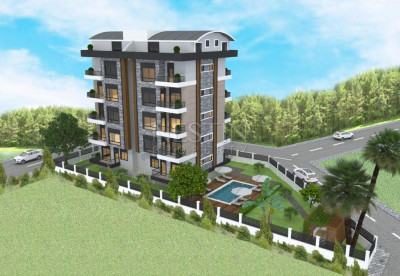 Жилой комплекс на стадии строительства в районе Авсаллар фото 1