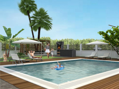 Жилой комплекс на стадии строительства в районе Авсаллар фото 7