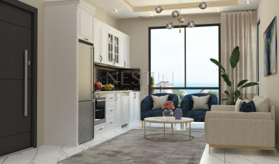 Жилой комплекс на стадии строительства в районе Авсаллар фото 10