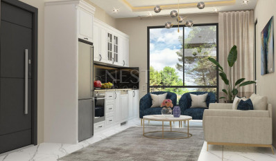 Жилой комплекс на стадии строительства в районе Авсаллар фото 11