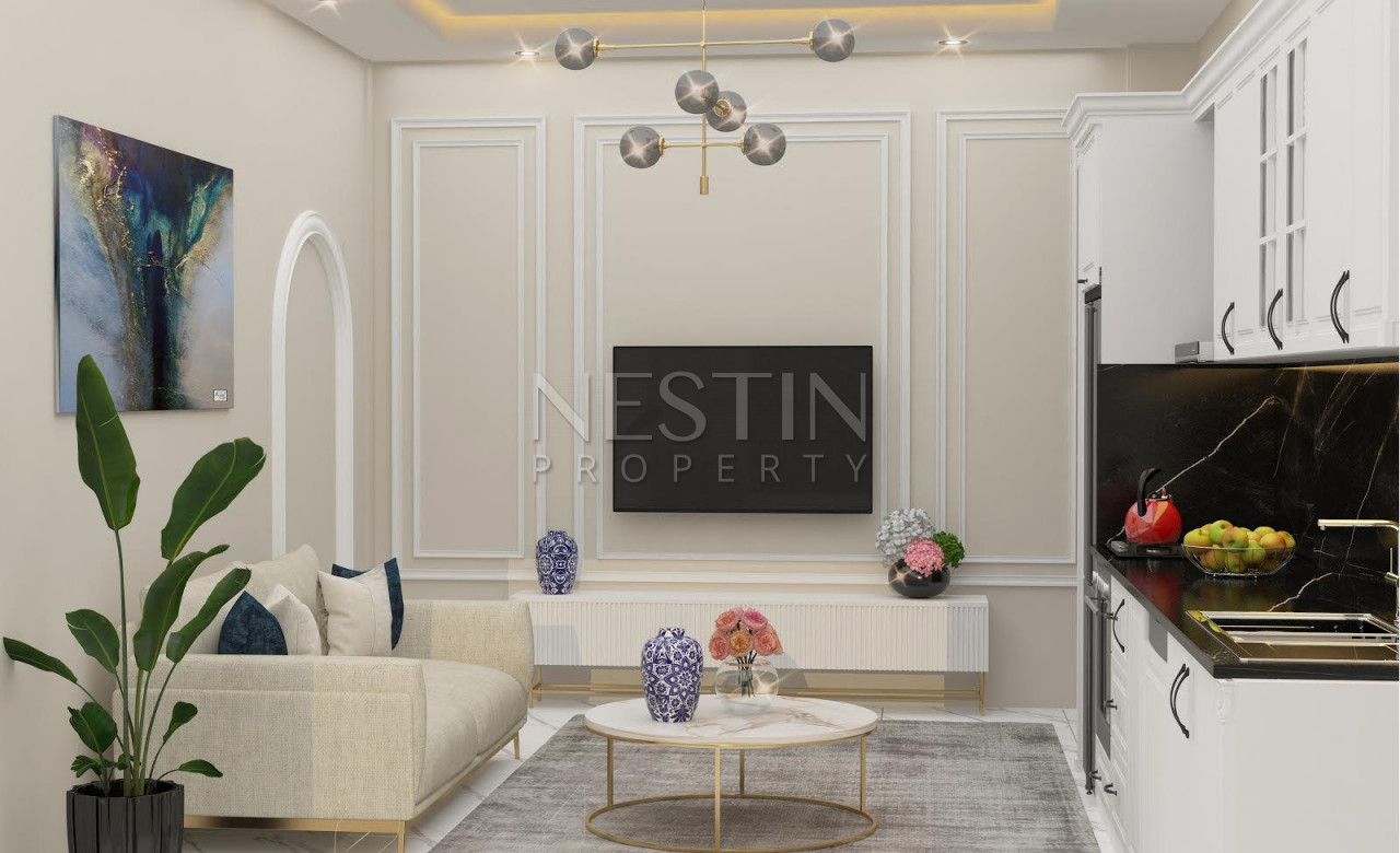 Жилой комплекс на стадии строительства в районе Авсаллар фото 12