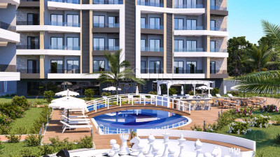 Жилой комплекс на стадии строительства в районе Авсаллар фото 3