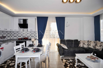 Просторная квартира 1+1 в районе Махмутлар с видом на горы фото 4