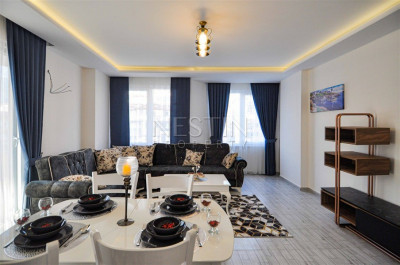 Просторная квартира 1+1 в районе Махмутлар с видом на горы фото 5