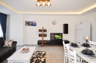 Просторная квартира 1+1 в районе Махмутлар с видом на горы фото 9