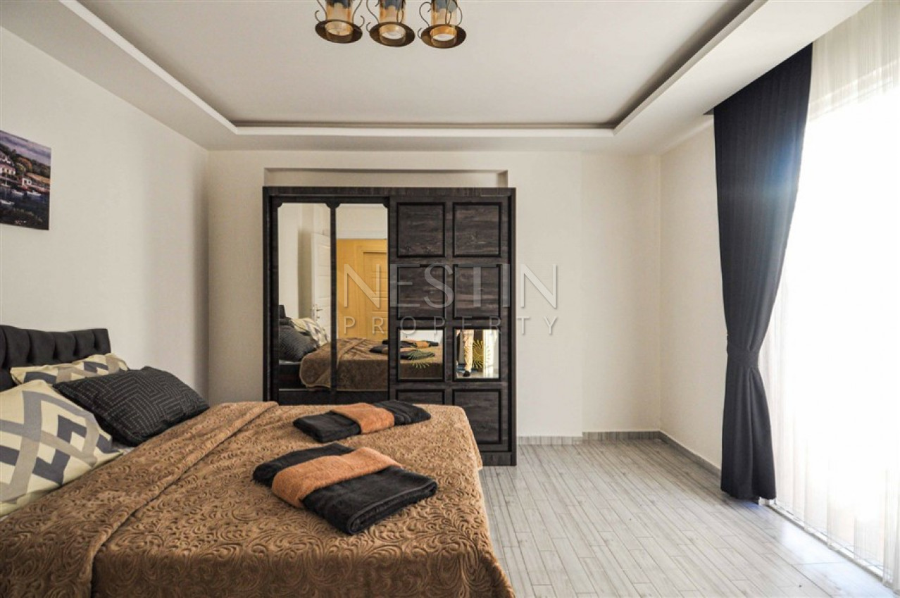 Просторная квартира 1+1 в районе Махмутлар с видом на горы фото 12