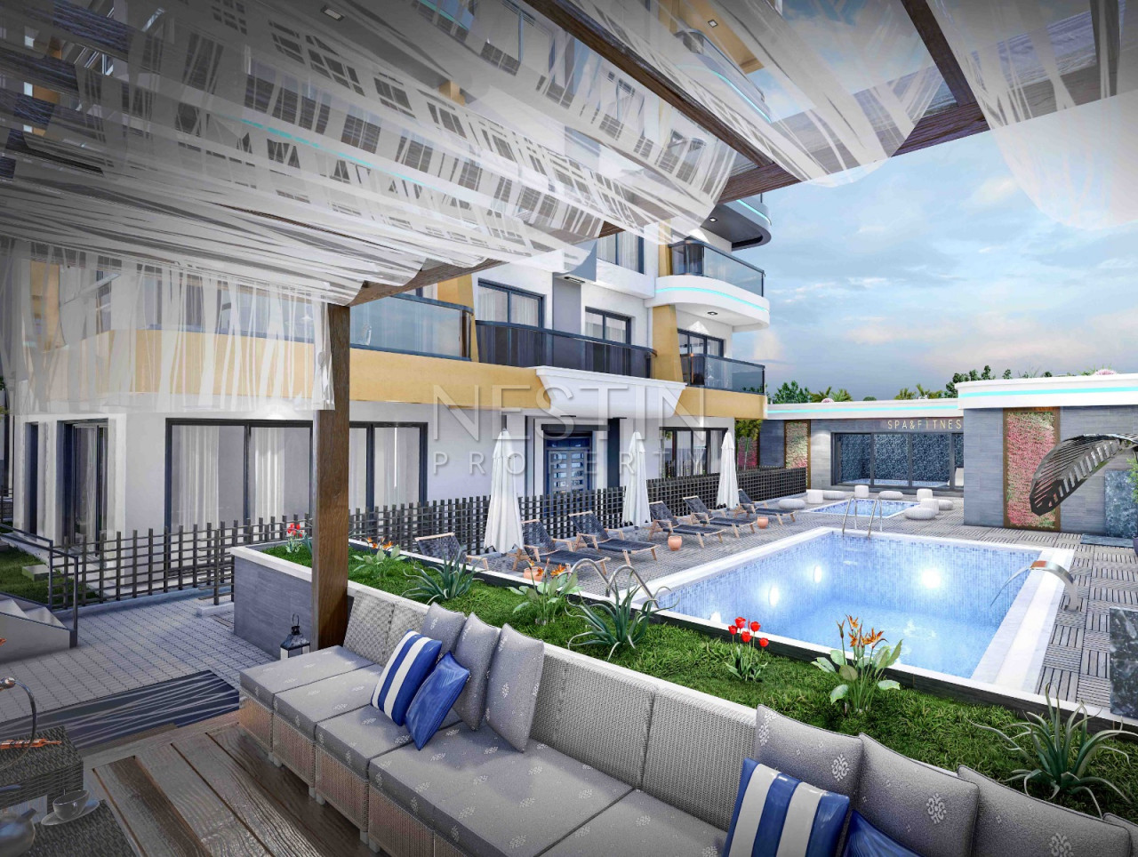 Жилой комплекс на стадии строительства в районе Кестель фото 19