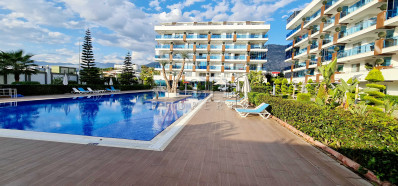 Пентхаус 3+1 в жилом комплексе отельного типа в районе Кестель фото 2