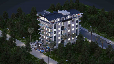 Квартиры 1+1 и 3+1 в районе Махмутлар в новом жилом комплексе фото 6