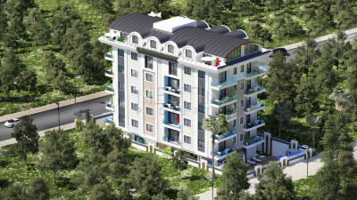 Квартиры 1+1 и 3+1 в районе Махмутлар в новом жилом комплексе фото 10