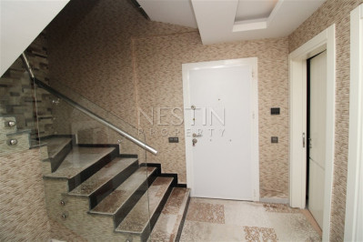 Просторный садовый дуплекс 4+2 в районе Кестель фото 5