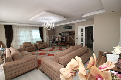 Просторный садовый дуплекс 4+2 в районе Кестель фото 12