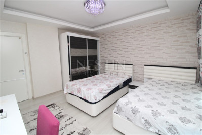 Просторный садовый дуплекс 4+2 в районе Кестель фото 17