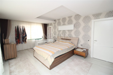 Просторный садовый дуплекс 4+2 в районе Кестель фото 18