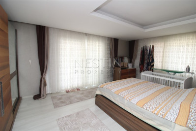 Просторный садовый дуплекс 4+2 в районе Кестель фото 19