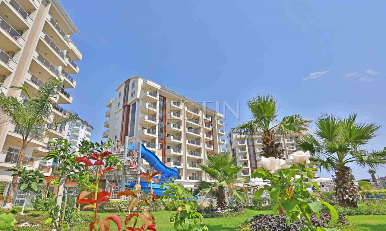 Квартира 1+1 в хорошем комплексе в районе Авсаллар в 600 м от моря фото 5