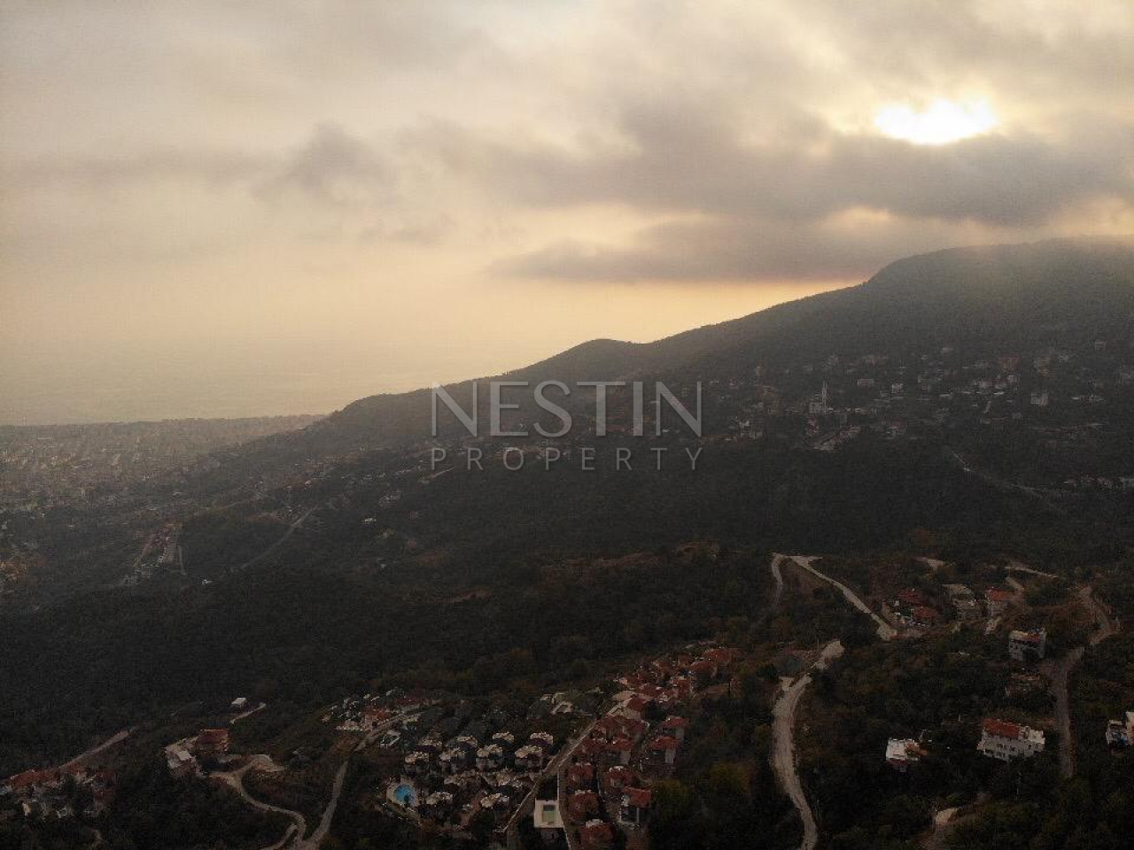 Участок земли с проектом в городе Аланья в районе Тепе фото 5