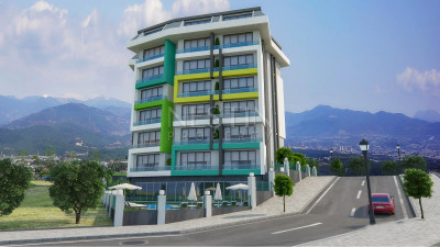 Квартира 1+1 в новом жилом комплексе в районе Авсаллар фото 2