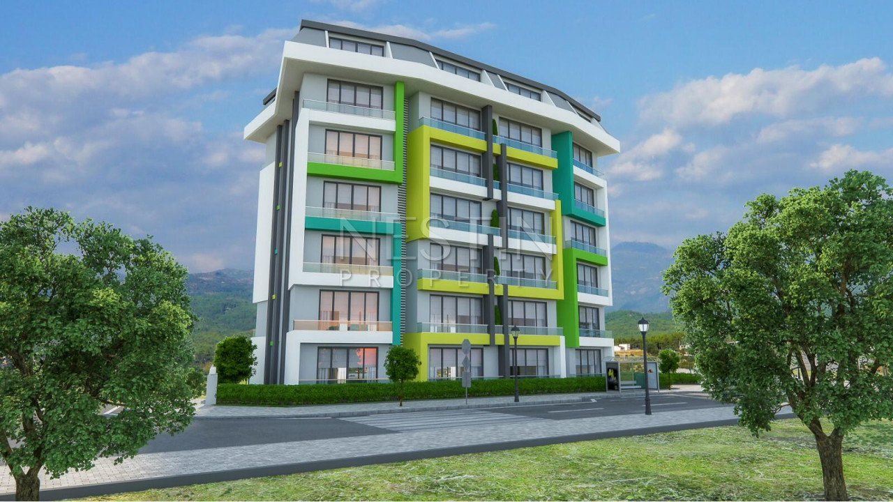 Квартира 1+1 в новом жилом комплексе в районе Авсаллар фото 3