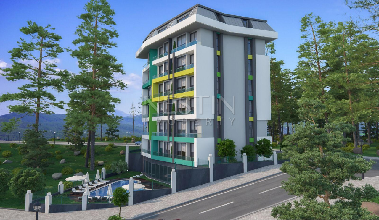 Квартира 1+1 в новом жилом комплексе в районе Авсаллар фото 5