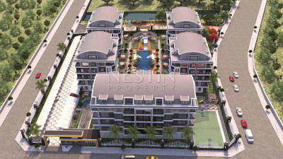 Квартира 2+1 в раойне верхней Обы в шикарном комплексе на стадии строительства фото 2