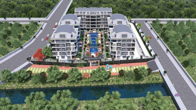 Квартира 2+1 в раойне верхней Обы в шикарном комплексе на стадии строительства фото 4