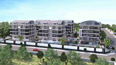 Квартира 2+1 в раойне верхней Обы в шикарном комплексе на стадии строительства фото 5