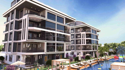 Квартира 2+1 в раойне верхней Обы в шикарном комплексе на стадии строительства фото 6