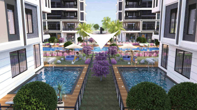 Квартира 2+1 в раойне верхней Обы в шикарном комплексе на стадии строительства фото 9