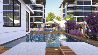 Квартира 2+1 в раойне верхней Обы в шикарном комплексе на стадии строительства фото 11