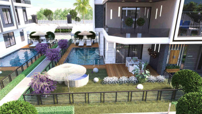 Квартира 2+1 в раойне верхней Обы в шикарном комплексе на стадии строительства фото 12