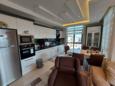 Уютная квартира 2+1 в районе Тосмур с видом на море фото 4