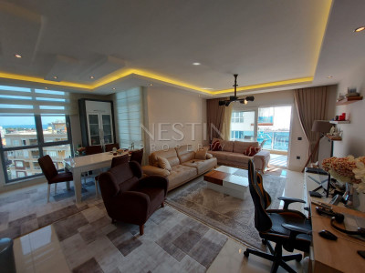 Уютная квартира 2+1 в районе Тосмур с видом на море фото 5