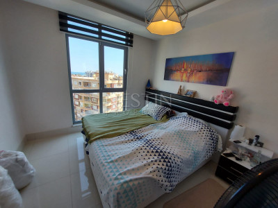 Уютная квартира 2+1 в районе Тосмур с видом на море фото 7