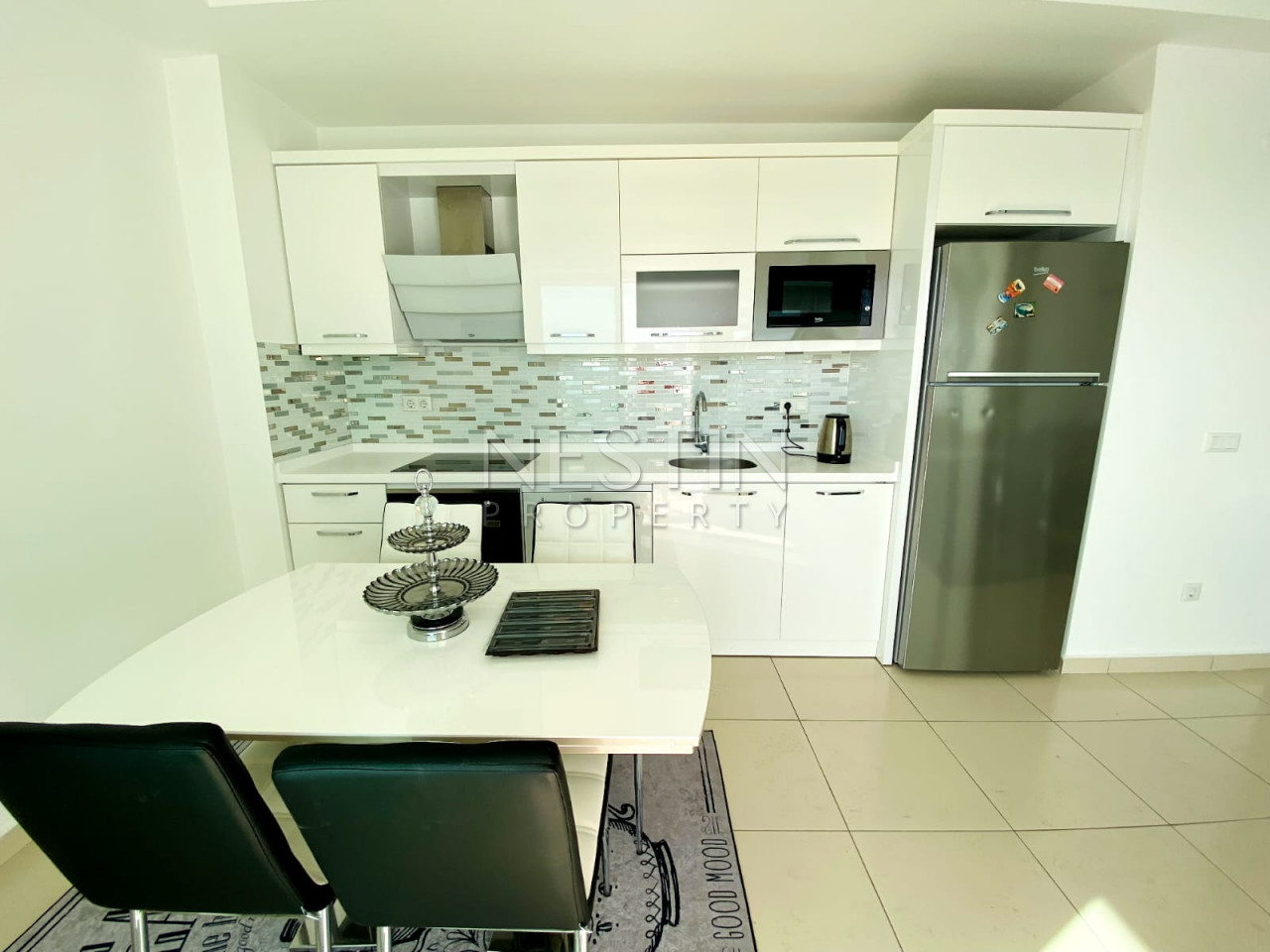 Светлая и уютная квартира 2+1 в районей Тосмур с видом на море фото 21