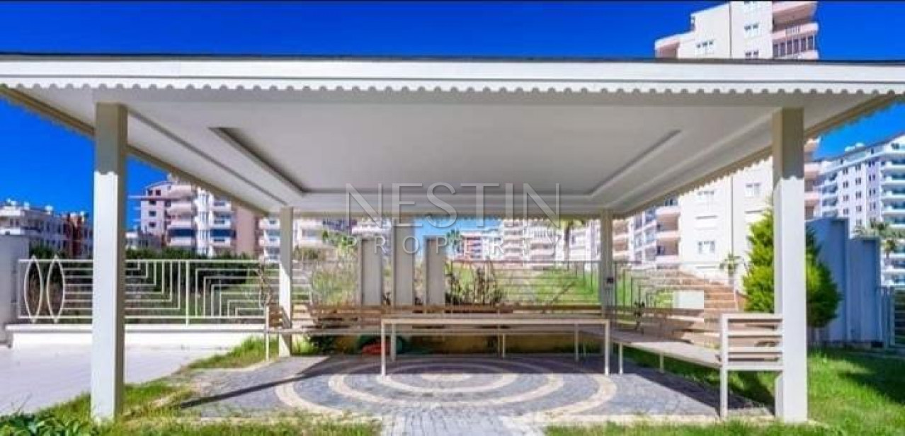 Квартира 2+1 в районе Махмутлар в хорошем комплексе с видом на море фото 2