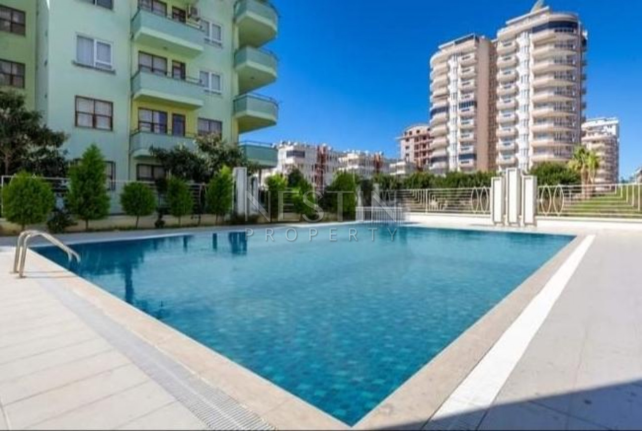 Квартира 2+1 в районе Махмутлар в хорошем комплексе с видом на море фото 4