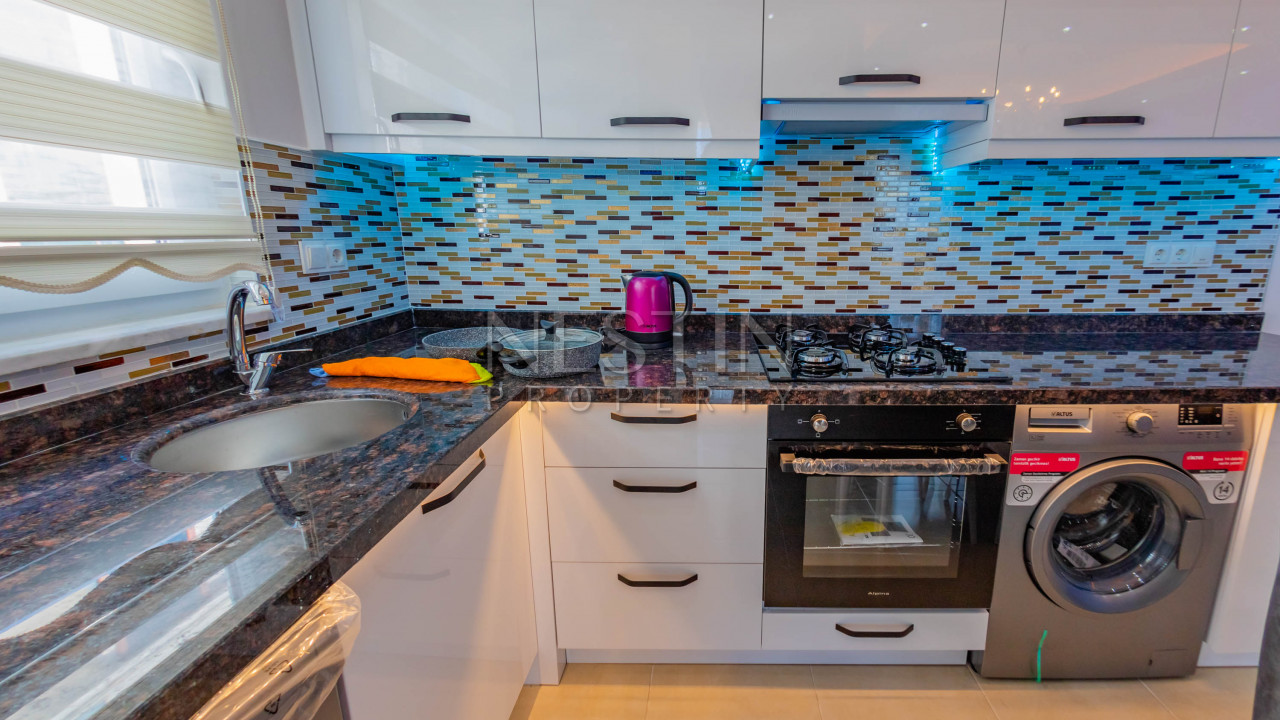 Квартира 1+1 в районе Махмутлар с видом на Средиземное море фото 25