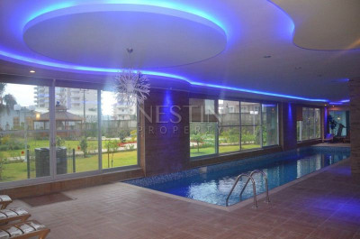 Квартира 1+1 с видом на море в районе Джикджилли фото 14