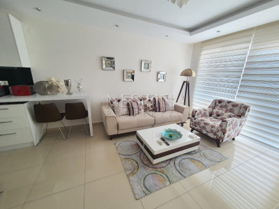 Квартира 1+1 с видом на море в районе Джикджилли фото 24