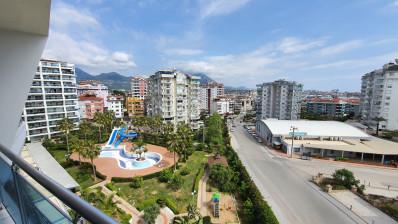 Квартира 1+1 в хорошем комплексе района Джикджилли с видом на море и горы фото 15