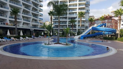 Просторная квартира 1+1 с видом на горы в районе Оба фото 2