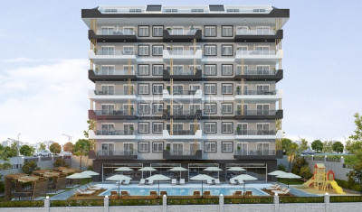 Бюджетная квартра 1+1 в новом доме района Авсаллар фото 3