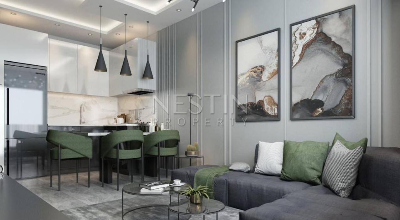 Бюджетная квартра 1+1 в новом доме района Авсаллар фото 6