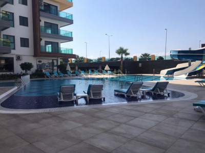 Квартира 2+1 в новом комплексе в районе Махмутлар с видом на море и крепость фото 2