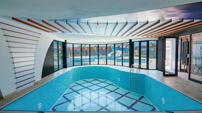 Квартира 2+1 в новом комплексе в районе Махмутлар с видом на море и крепость фото 13