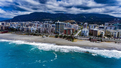 Квартира 2+1 в новом комплексе в районе Махмутлар с видом на море и крепость фото 31