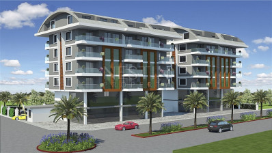 Квартиры 1+1 и 2+1 в жилом комплексе на стадии строительства в районе Каргыджак фото 2